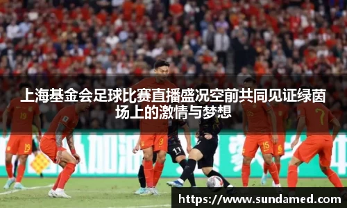 上海基金会足球比赛直播盛况空前共同见证绿茵场上的激情与梦想